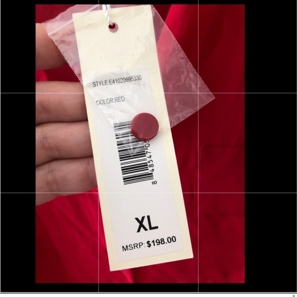 Erin Fetherston Silk Red Blouse Size XL NWT - Picture 12 of 12